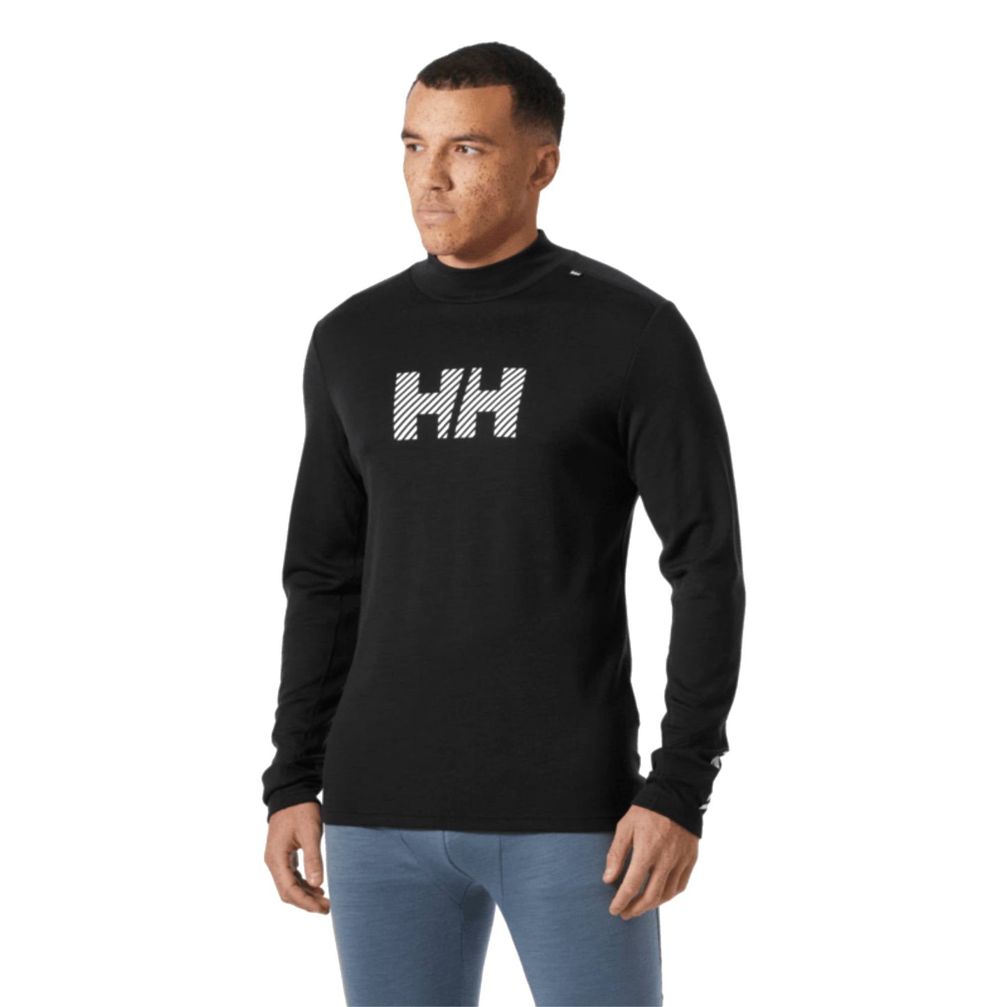 Helly Hansen Lifa Merino MW Logo Mens Crew 2026 - Skiis & Biikes