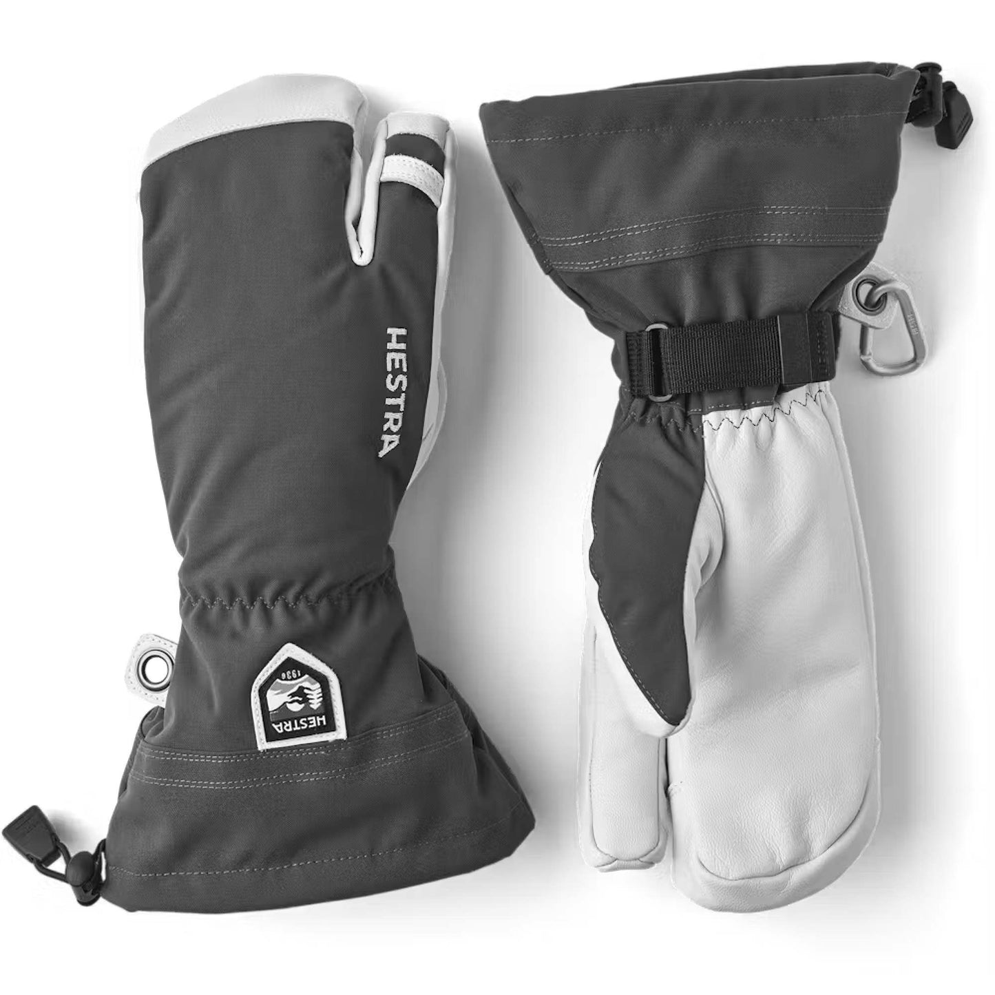 Hestra Army Leather Heli Ski 3 - Finger Glove - Skiis & Biikes