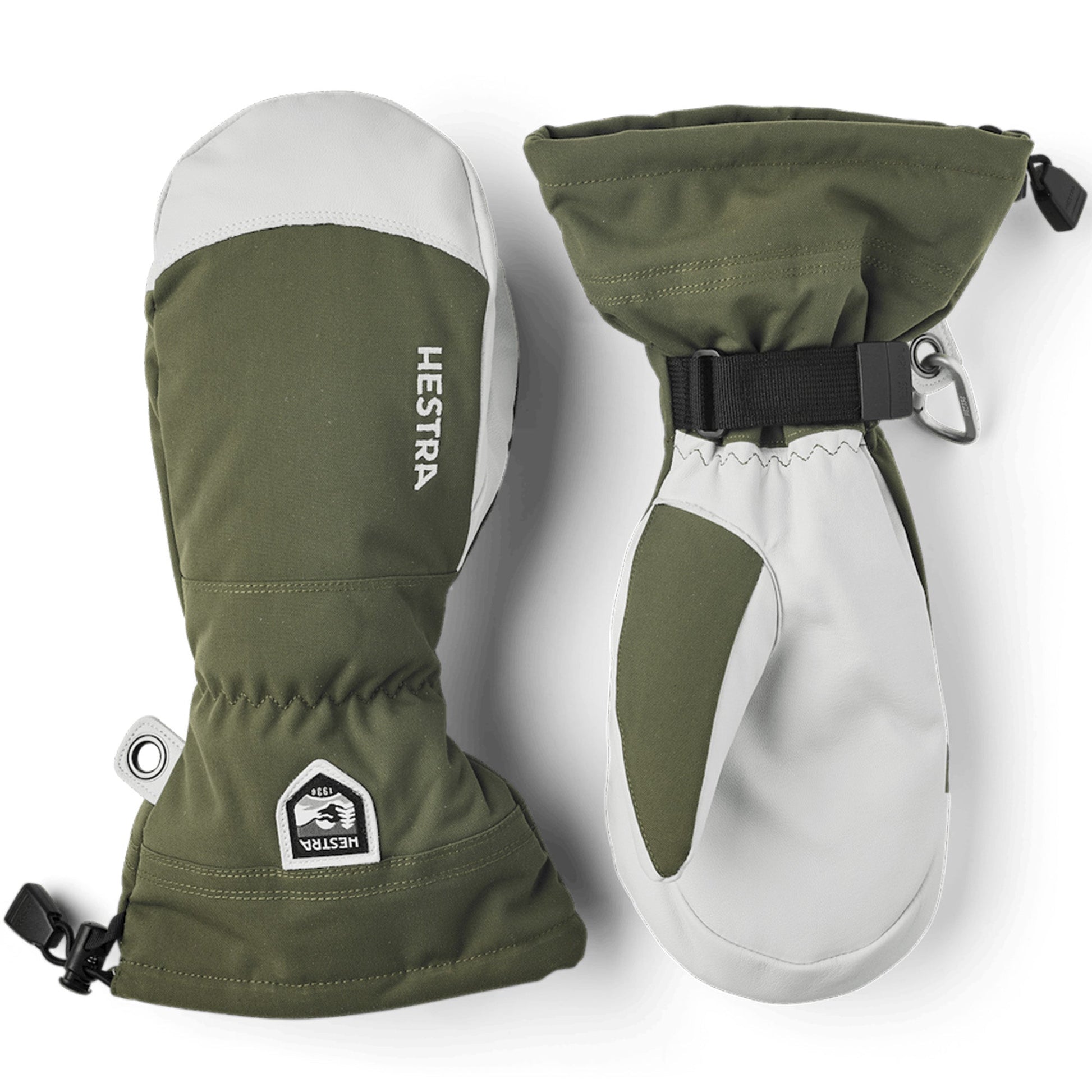 Hestra Army Leather Heli Ski Mitt - Skiis & Biikes