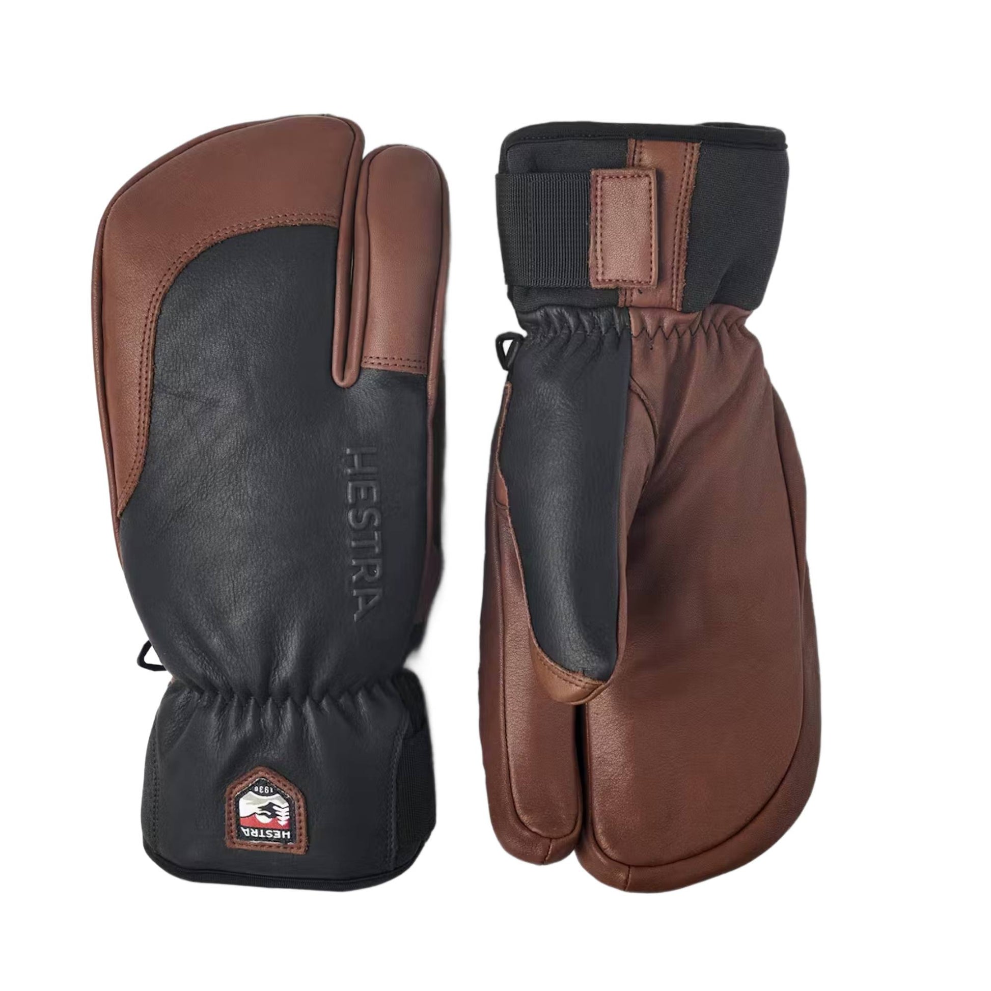 Hestra Leather Topo 3 Finger Glove - Skiis & Biikes