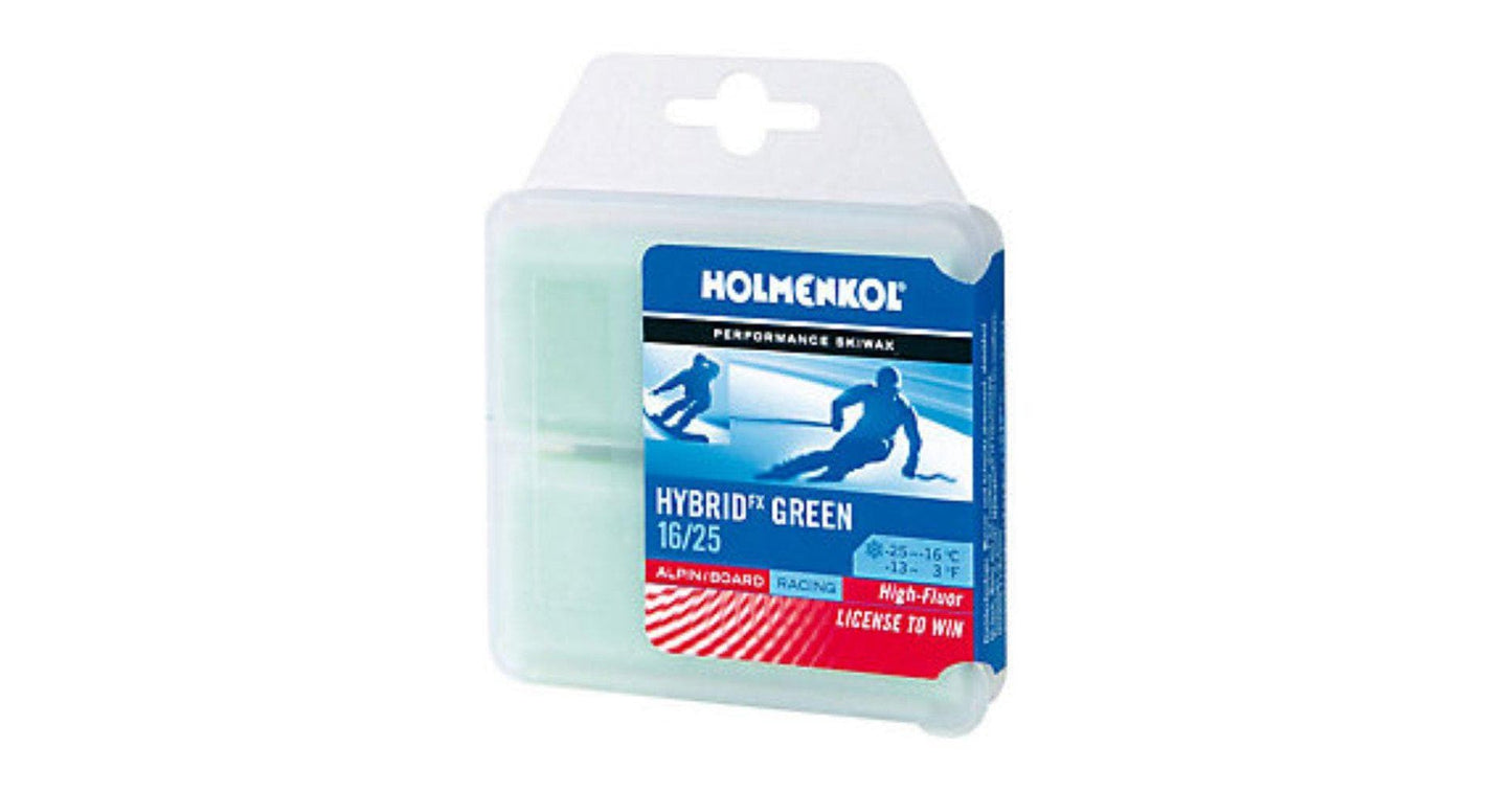 Holmenkol Hybrid Green Ski Wax - Skiis & Biikes