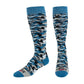 Hot Chilly's Camo Mountain Mid Vol Mens Sock - Skiis & Biikes