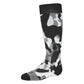 Hot Chillys Camo Youth Mid Volume Sock - Skiis & Biikes