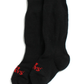 Hot Chilly's Original Youth Sock Black L - Skiis & Biikes