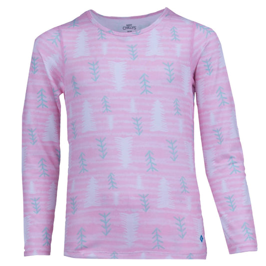 Hot Chilly's Originals Print Youth Crew 2025 - Skiis & Biikes
