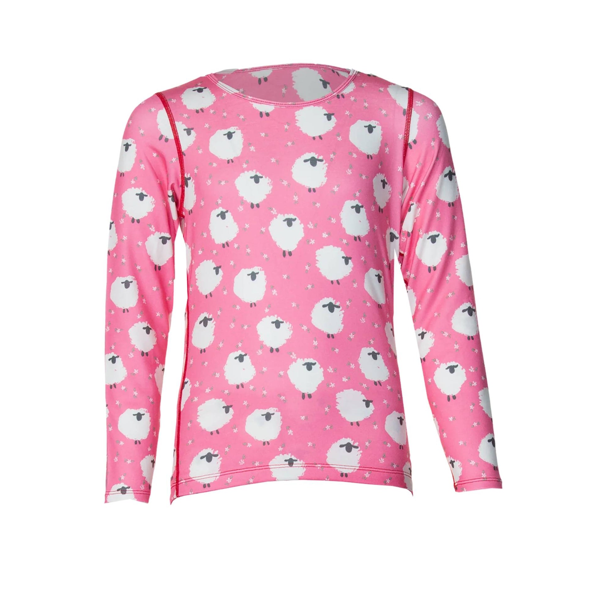 Hot Chillys Originals Youth Print Crew 2026 - Skiis & Biikes