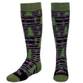 Hot Chilly's Pine Trees Mid Volume Youth Sock - Skiis & Biikes