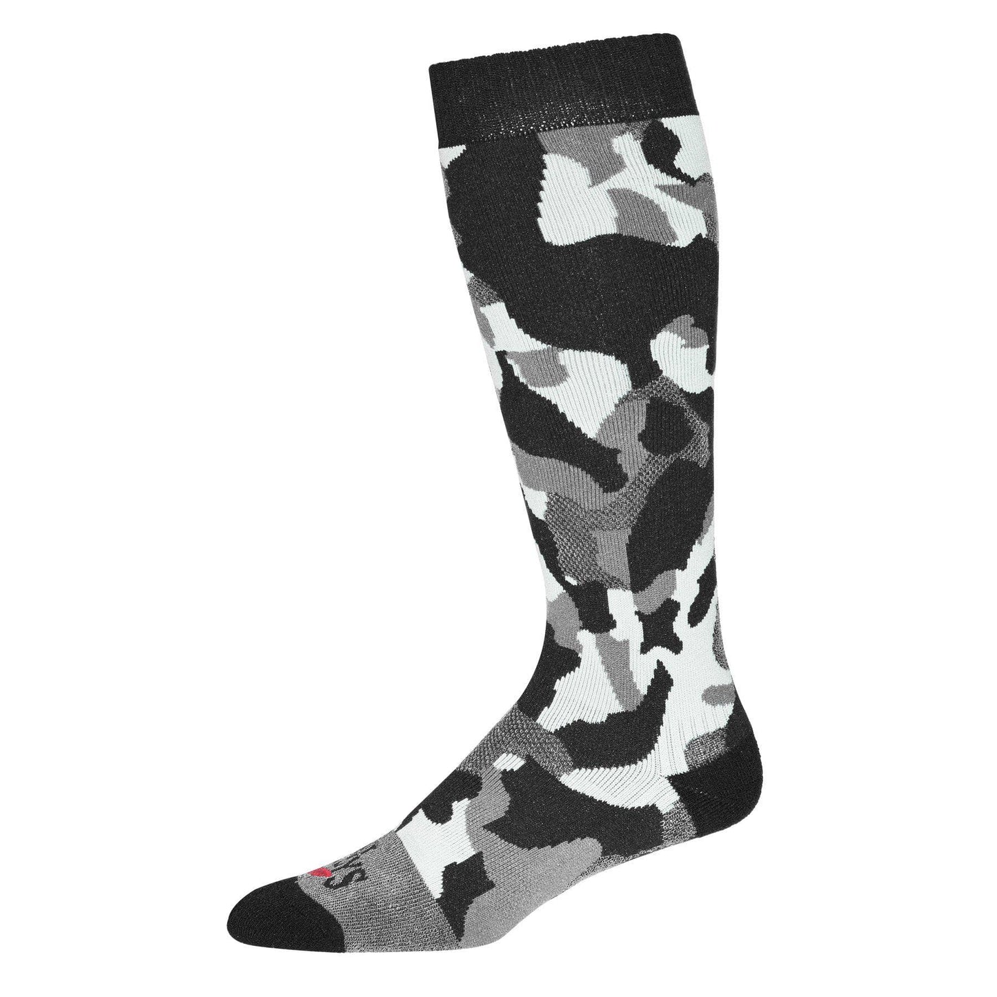 Hot Chillys Tex Camo Mens Mid Volume Sock - Skiis & Biikes