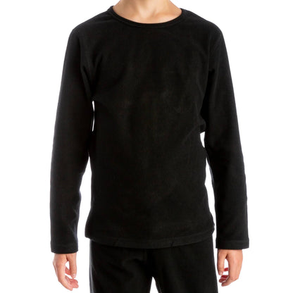 Hot Chilly's Velvet Fleece Youth Crew 2025 - Skiis & Biikes