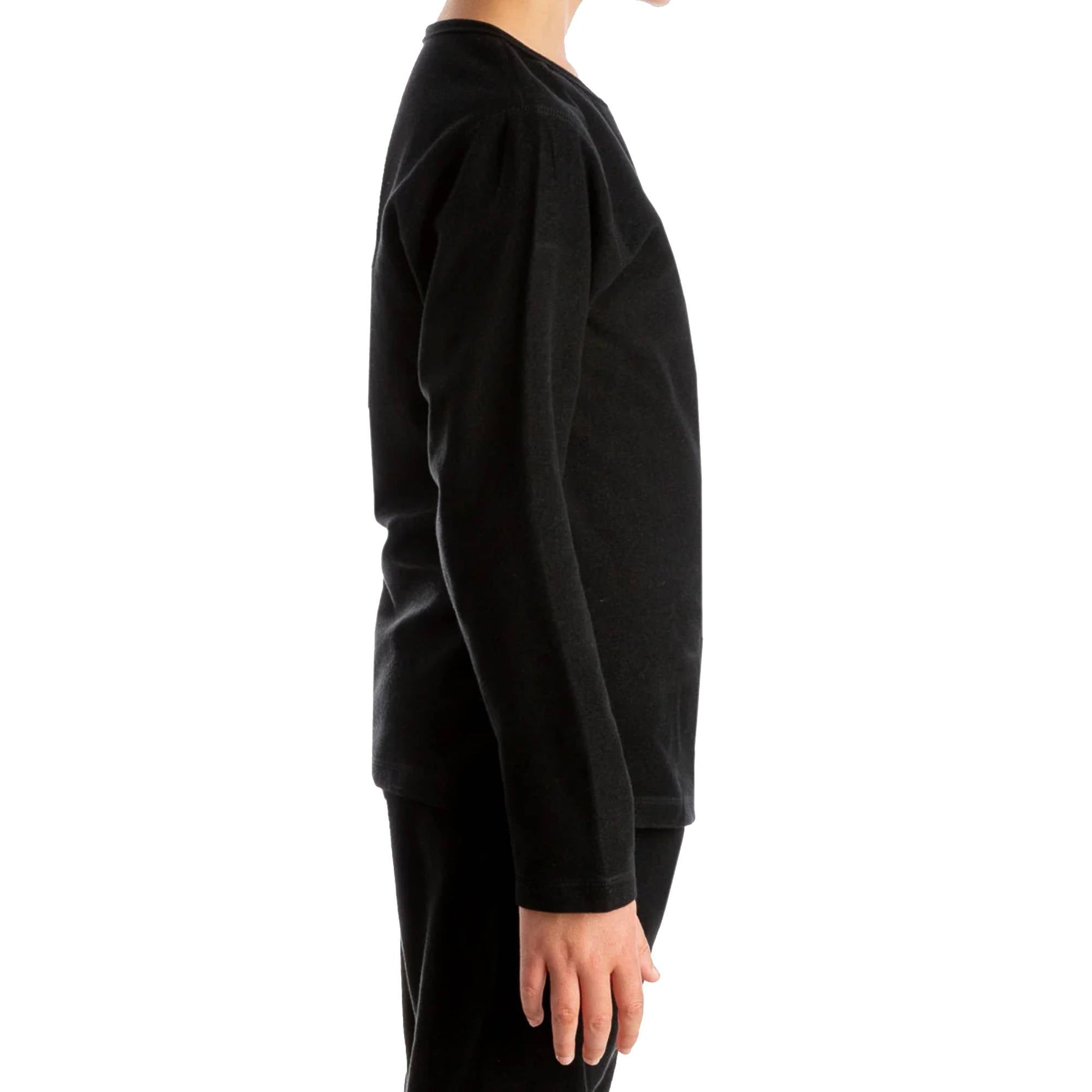 Hot Chilly's Velvet Fleece Youth Crew 2025 - Skiis & Biikes