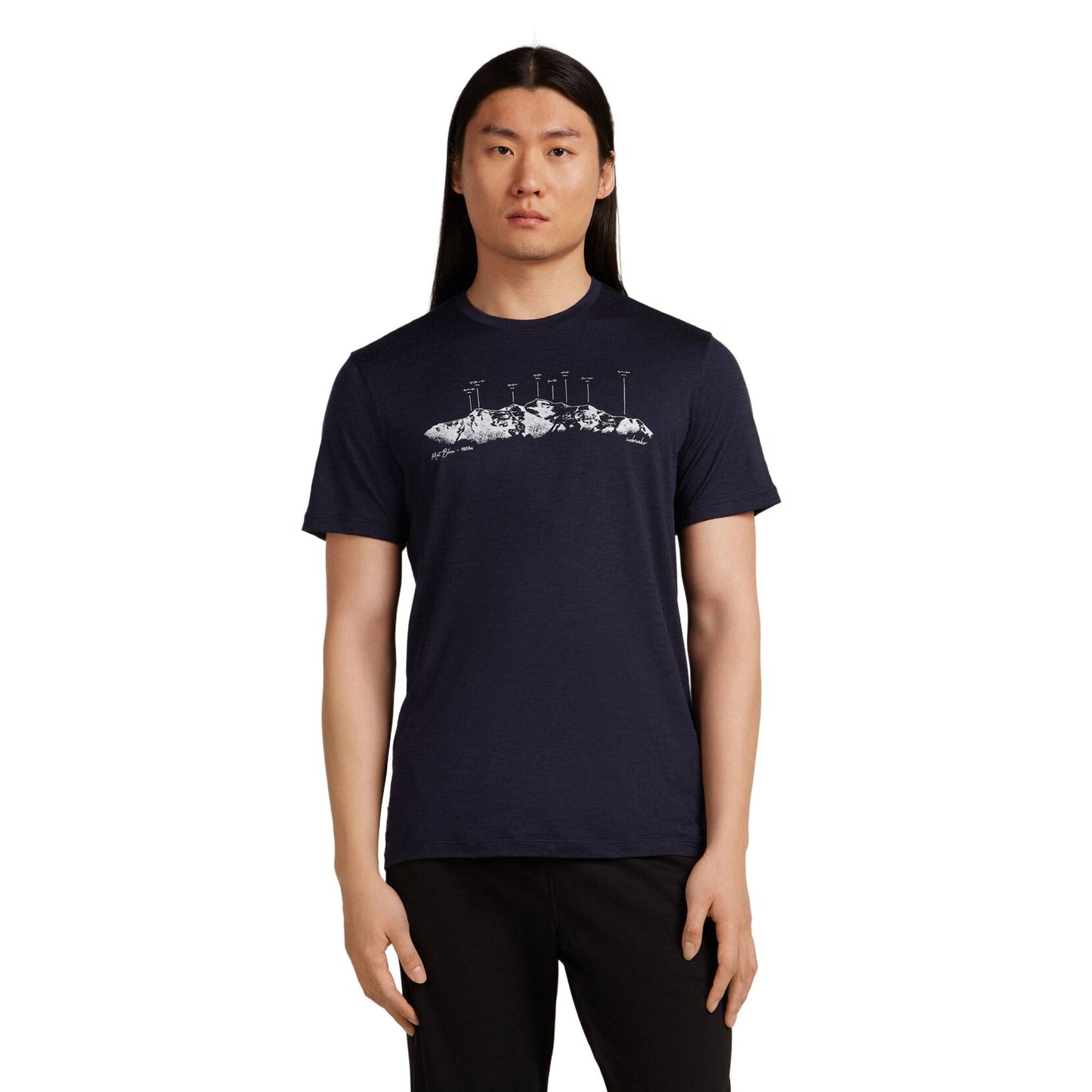 Icebreaker 150 Tech Lite Massif Mens SS Tee - Skiis & Biikes
