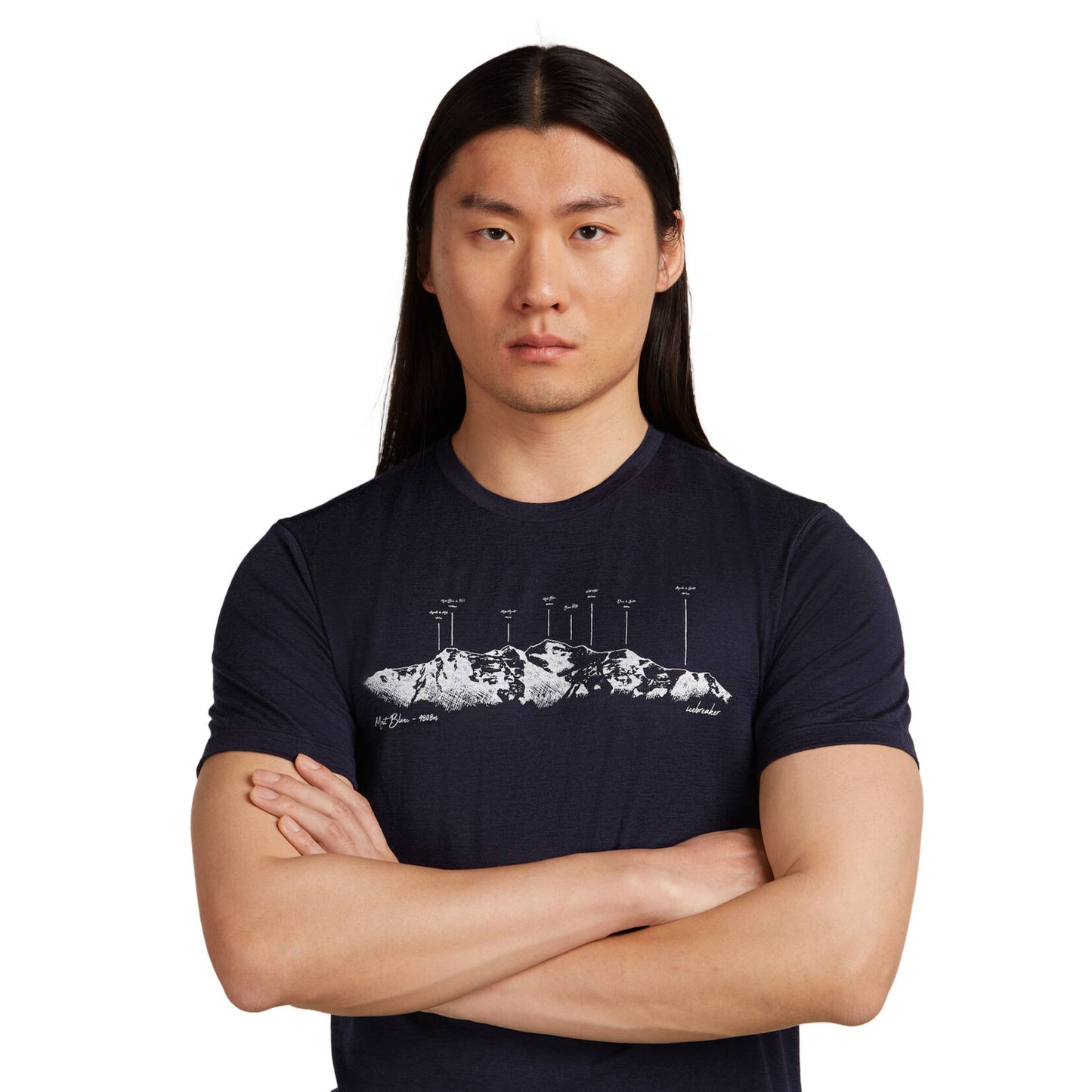 Icebreaker 150 Tech Lite Massif Mens SS Tee - Skiis & Biikes