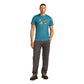 Icebreaker 150 Tech Lite Wild Pack Mens SS Tee - Skiis & Biikes