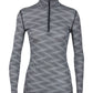 Icebreaker 200 Oasis Curve Ladies Half Zip 2019 - Skiis & Biikes