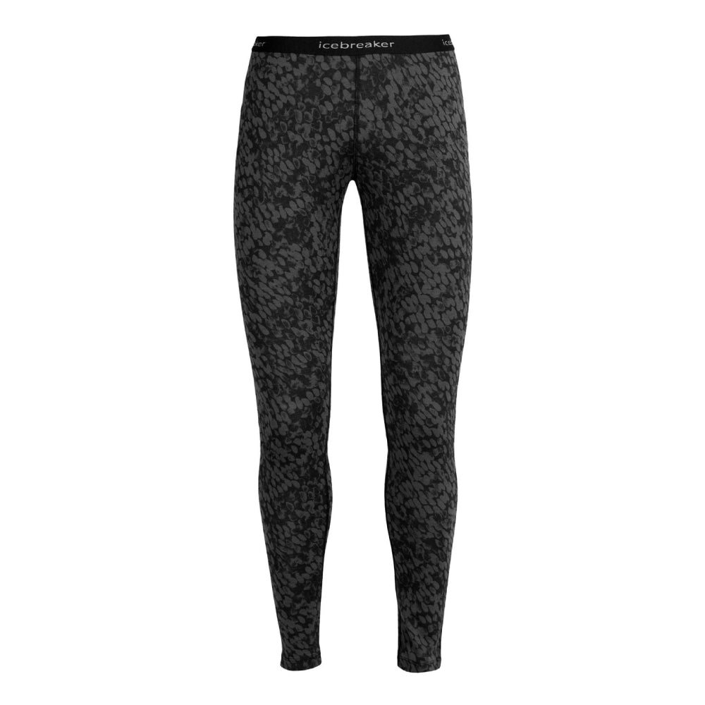 Icebreaker 200 Oasis Forest Shadows Womens Leggings - Skiis & Biikes