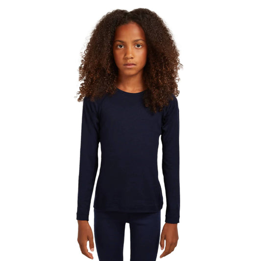 Icebreaker 200 Oasis Kids LS Crewe - Skiis & Biikes