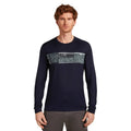 Icebreaker 200 Oasis LS Mens Crewe GRX1 - Skiis & Biikes