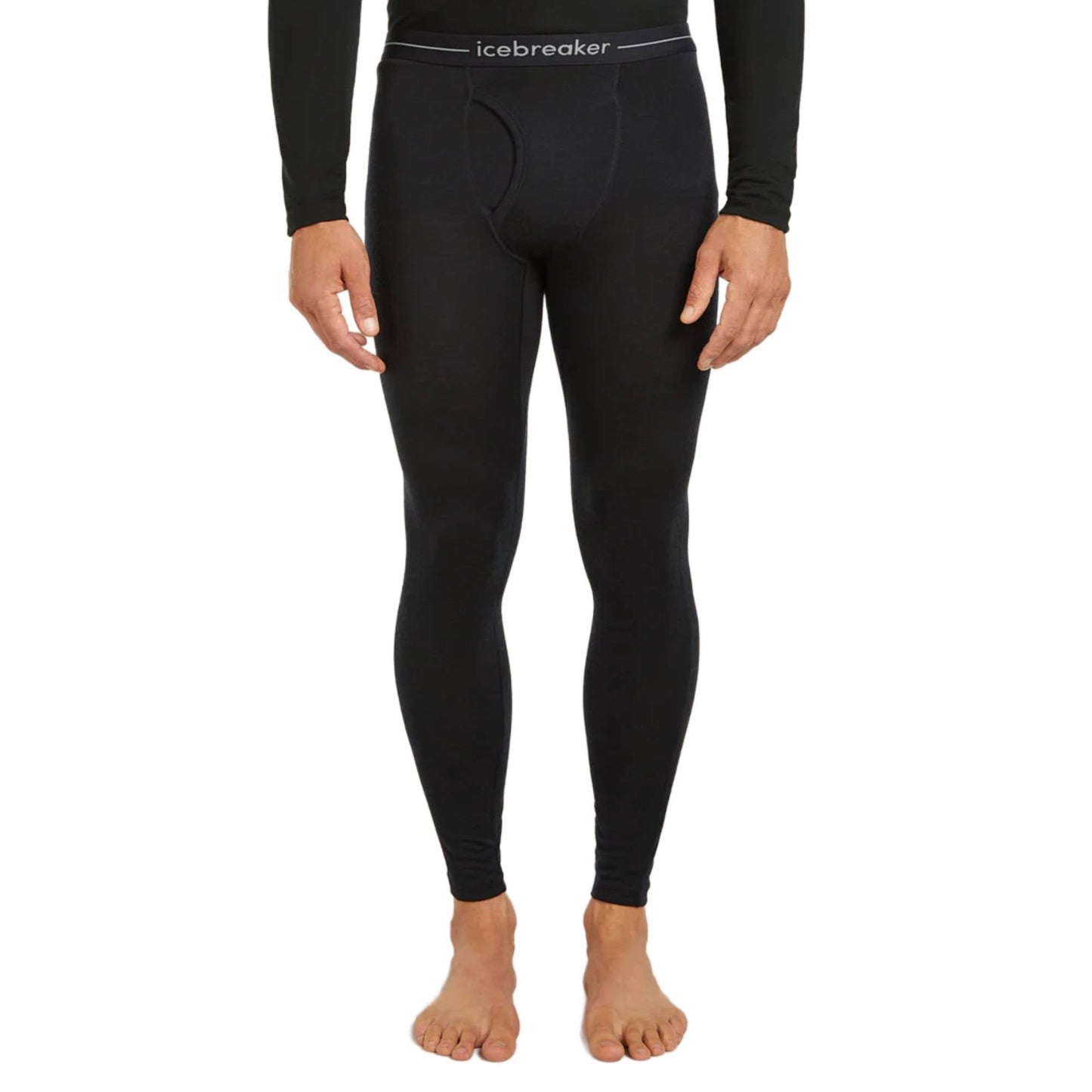 Icebreaker 200 Oasis Mens Leggings with Fly - Skiis & Biikes