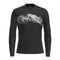 Icebreaker 200 Oasis Mens LS Crewe Remarkables - Skiis & Biikes