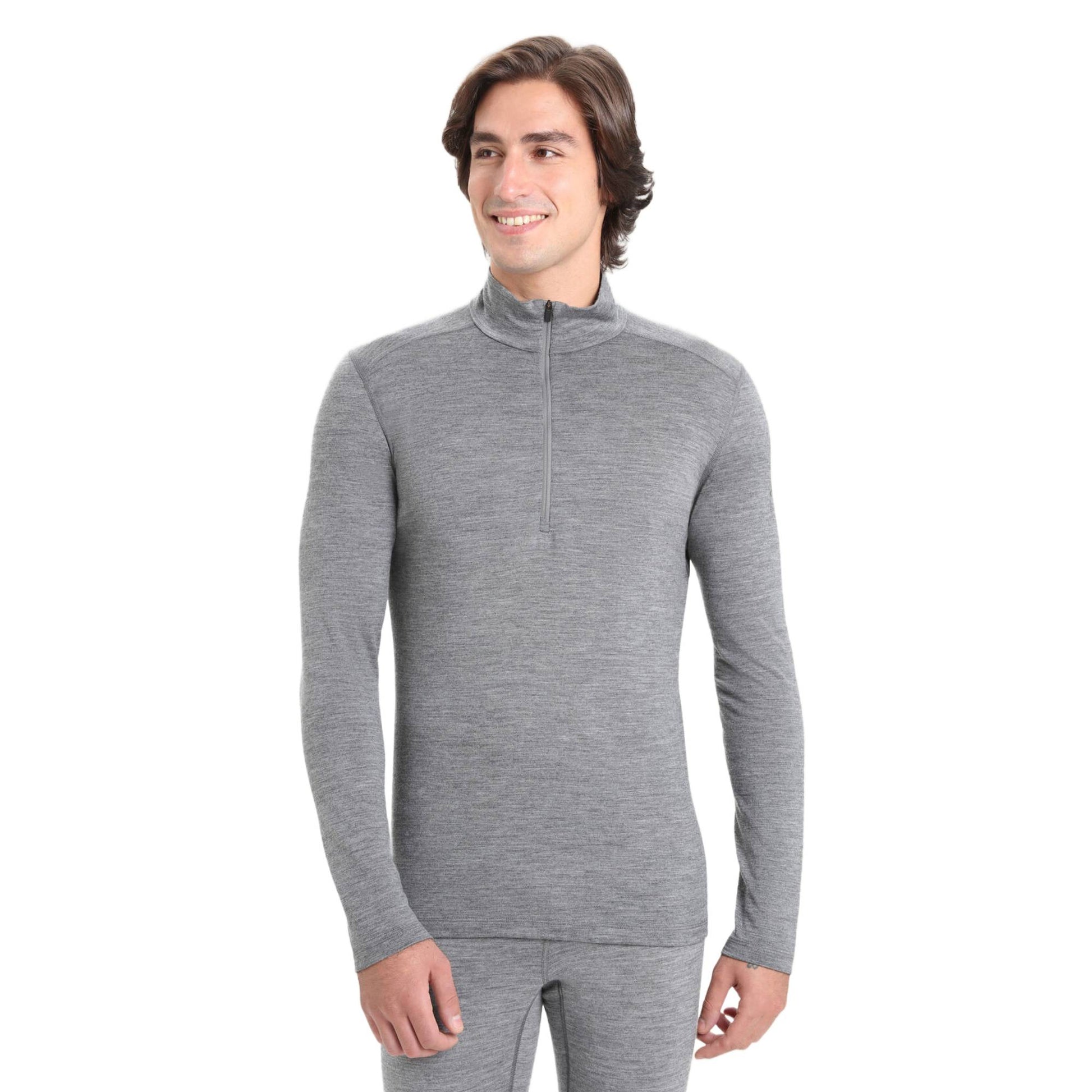 Icebreaker 200 Oasis Mens LS Half Zip - Skiis & Biikes