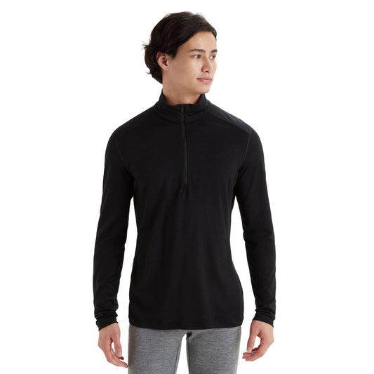 Icebreaker 200 Oasis Mens LS Half Zip - Skiis & Biikes