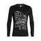 Icebreaker 200 Oasis Travel Diaries Mens LS Crewe - Skiis & Biikes
