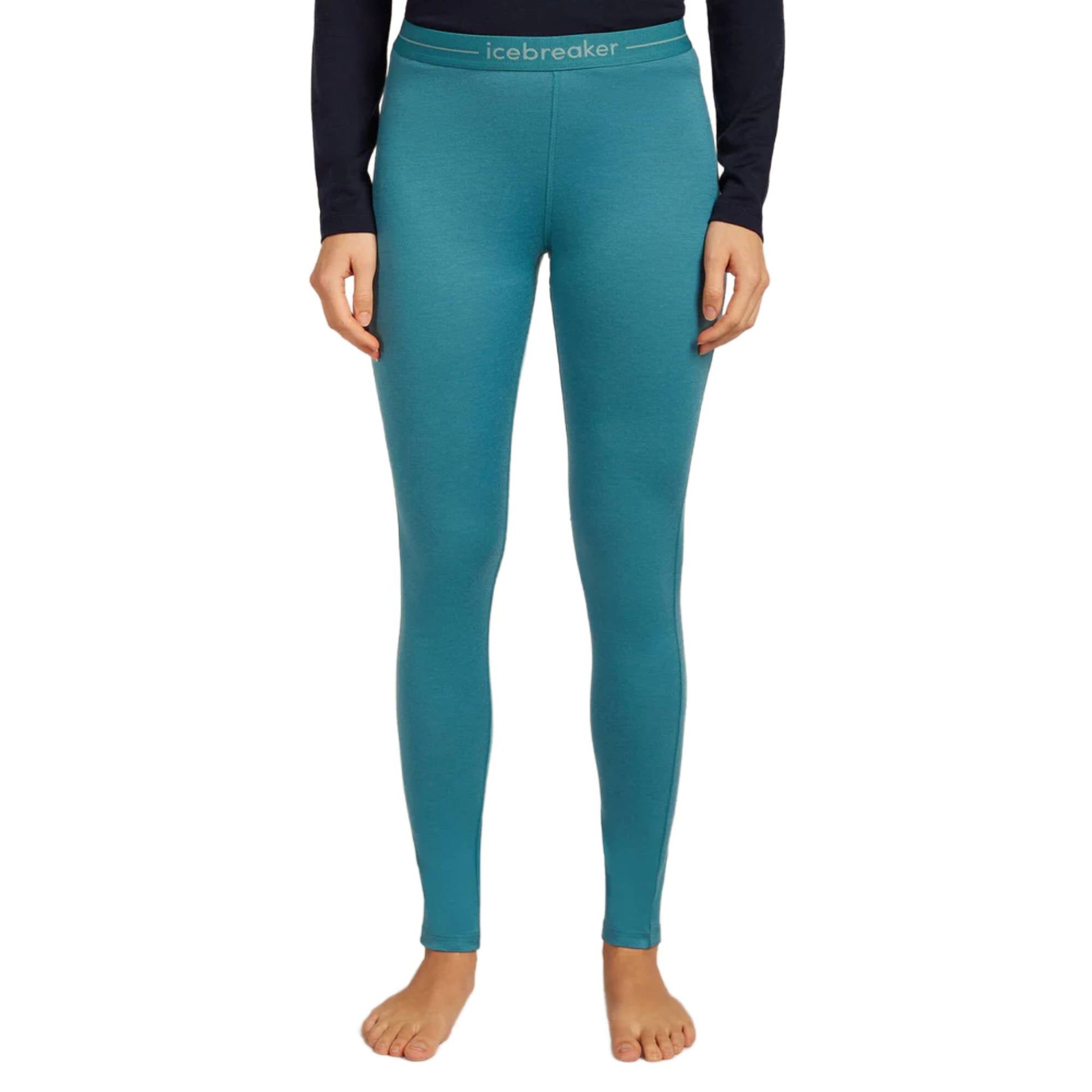 Icebreaker 200 Oasis Womens Leggings - Skiis & Biikes