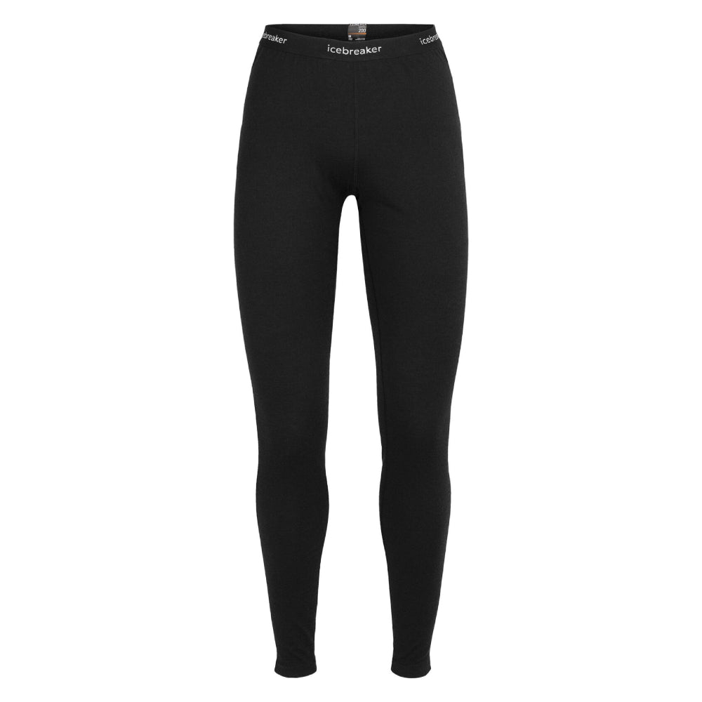 Icebreaker 200 Oasis Womens Leggings - Skiis & Biikes