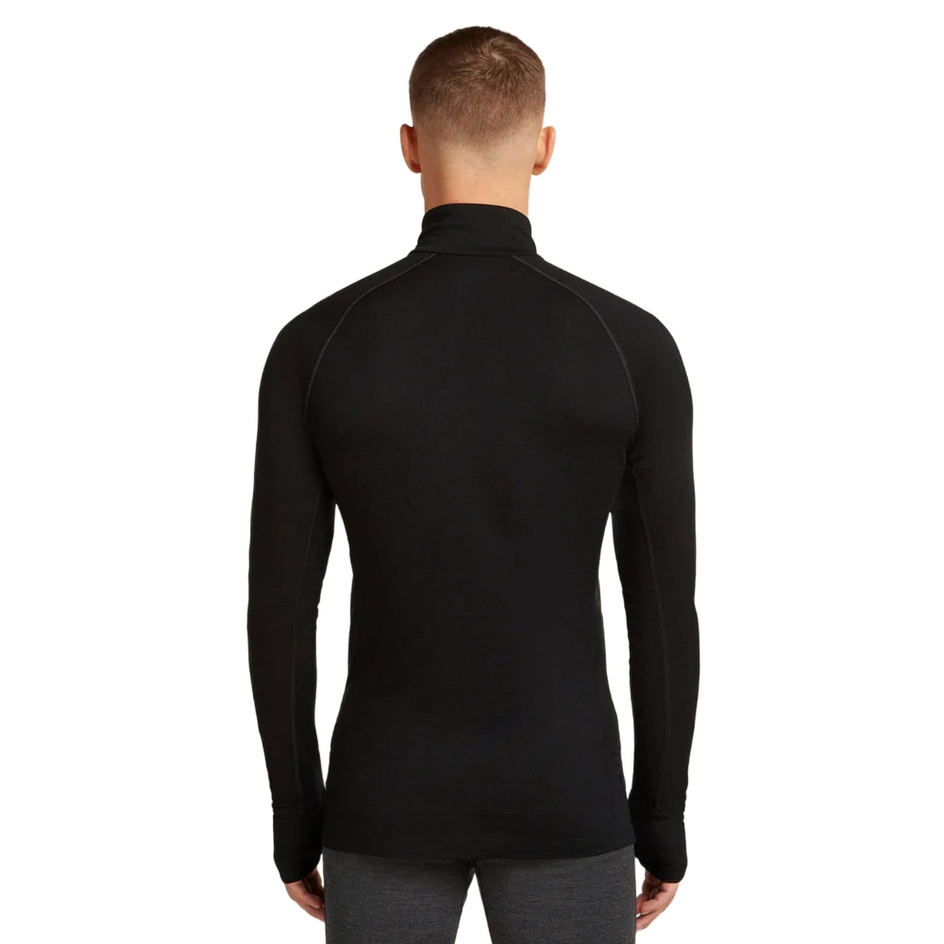 Icebreaker 200 ZoneKnit Mens LS Half Zip - Skiis & Biikes