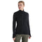 Icebreaker 260 Quantum Womens LS Zip - Skiis & Biikes