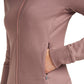 Icebreaker 260 Quantum Womens LS Zip Hoodie - Skiis & Biikes