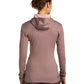 Icebreaker 260 Quantum Womens LS Zip Hoodie - Skiis & Biikes