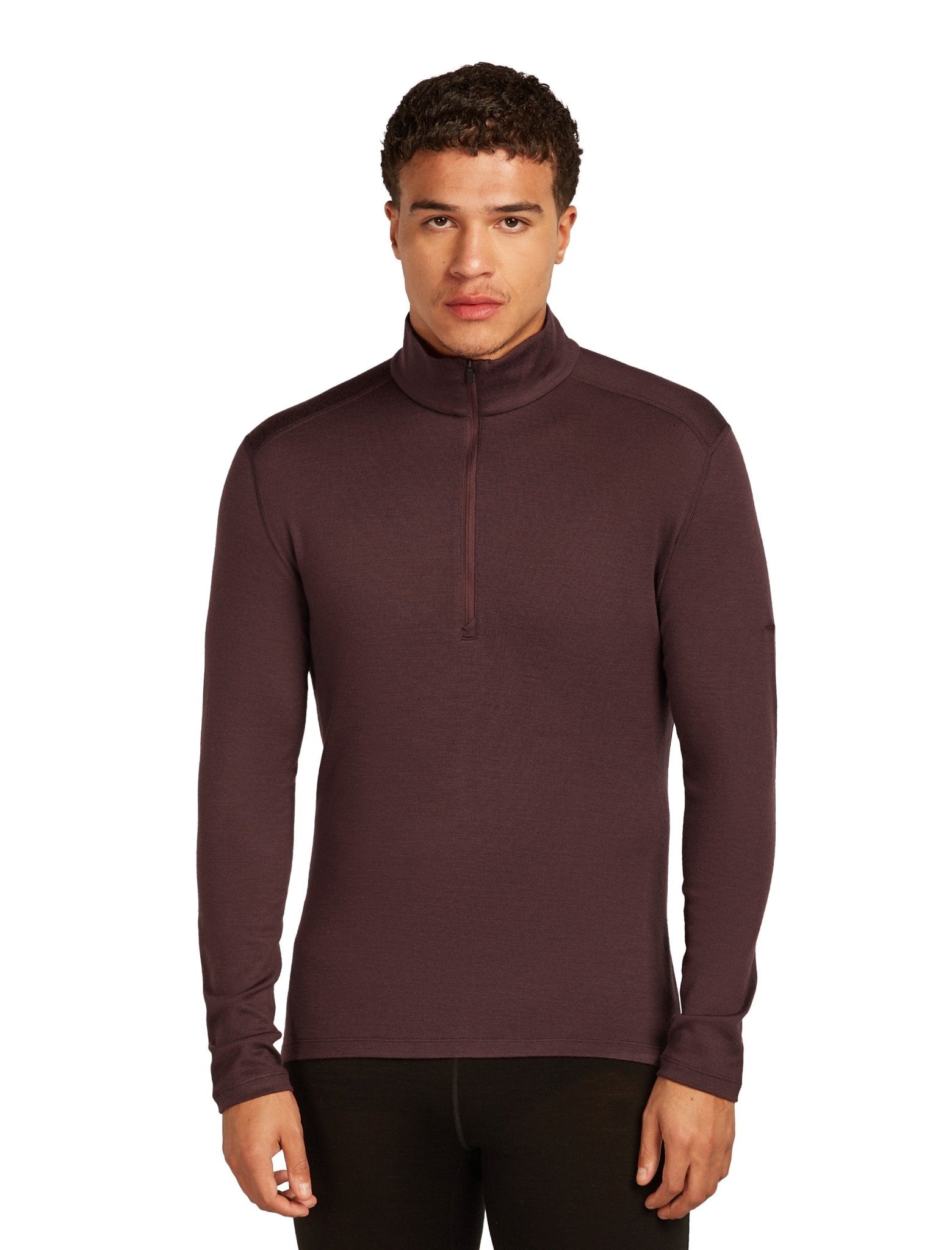 Icebreaker 260 Tech Mens LS Half Zip - Skiis & Biikes