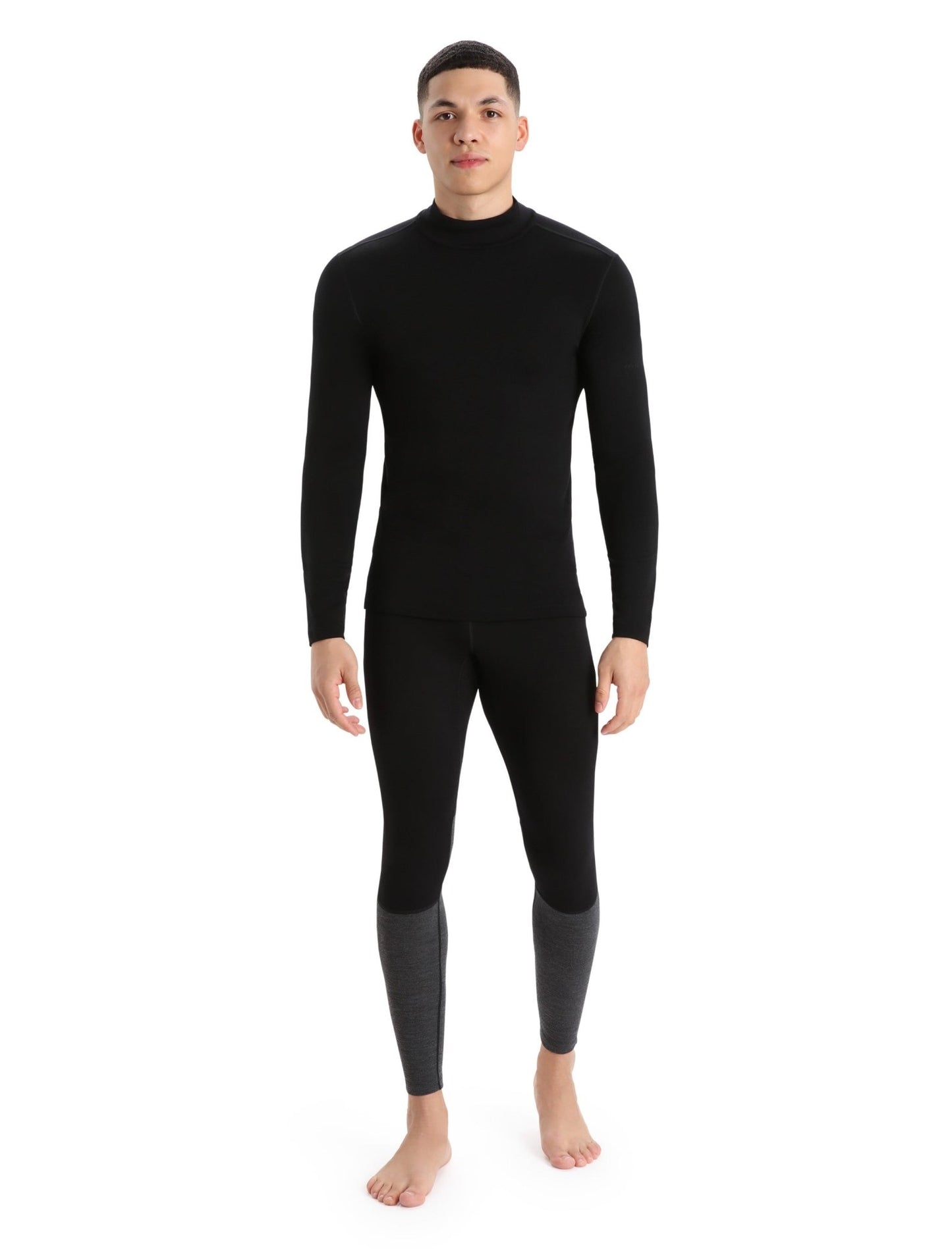 Icebreaker 260 Tech Mens LS Turtleneck - Skiis & Biikes