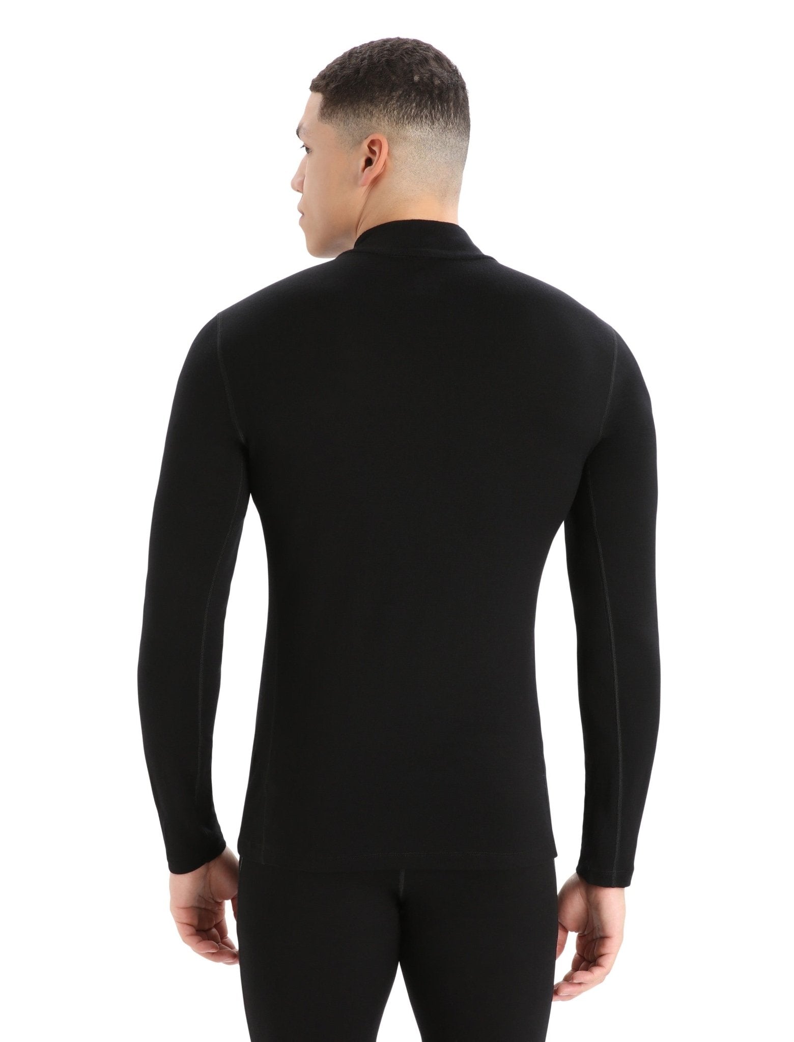 Icebreaker 260 Tech Mens LS Turtleneck - Skiis & Biikes