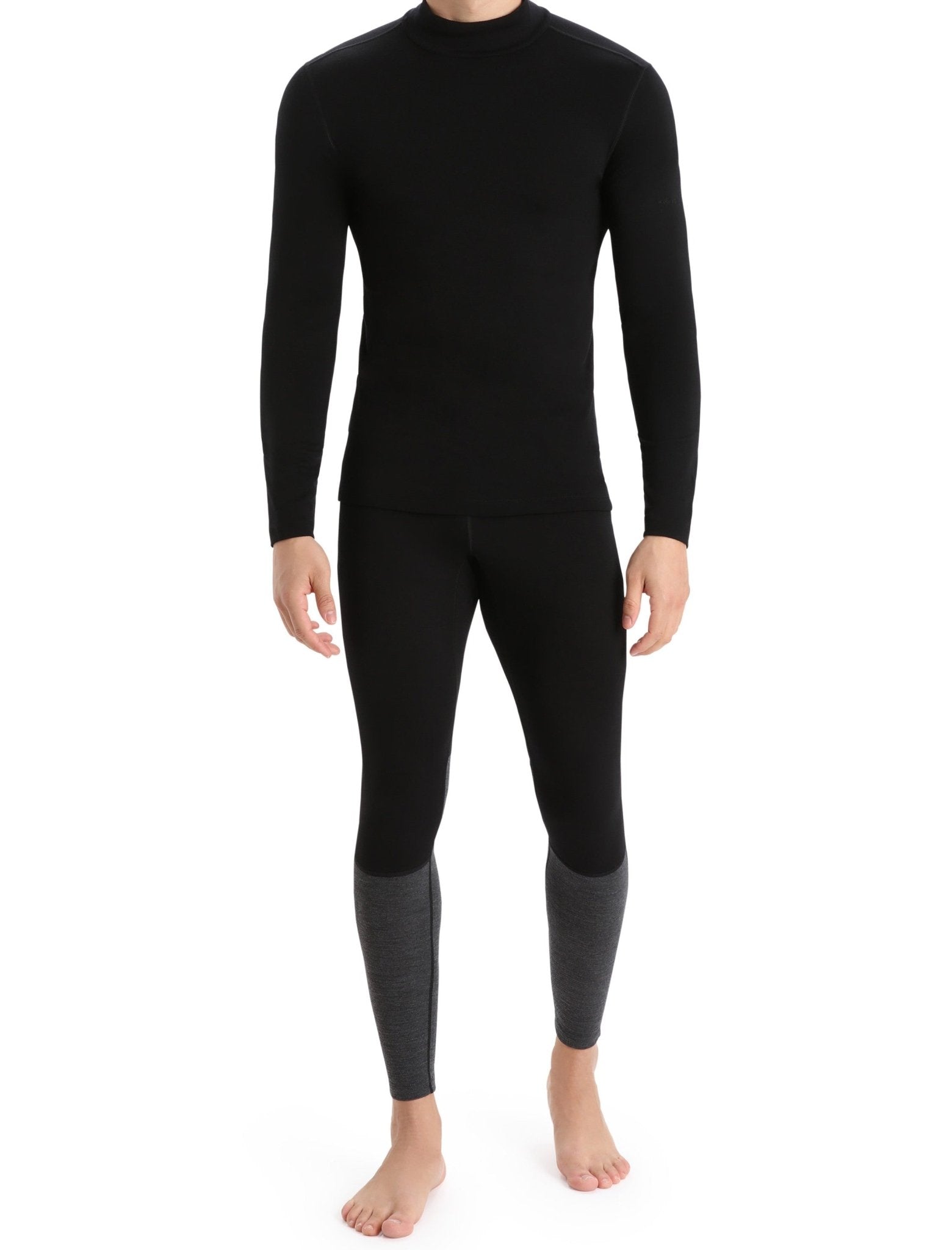Icebreaker 260 Tech Mens LS Turtleneck - Skiis & Biikes