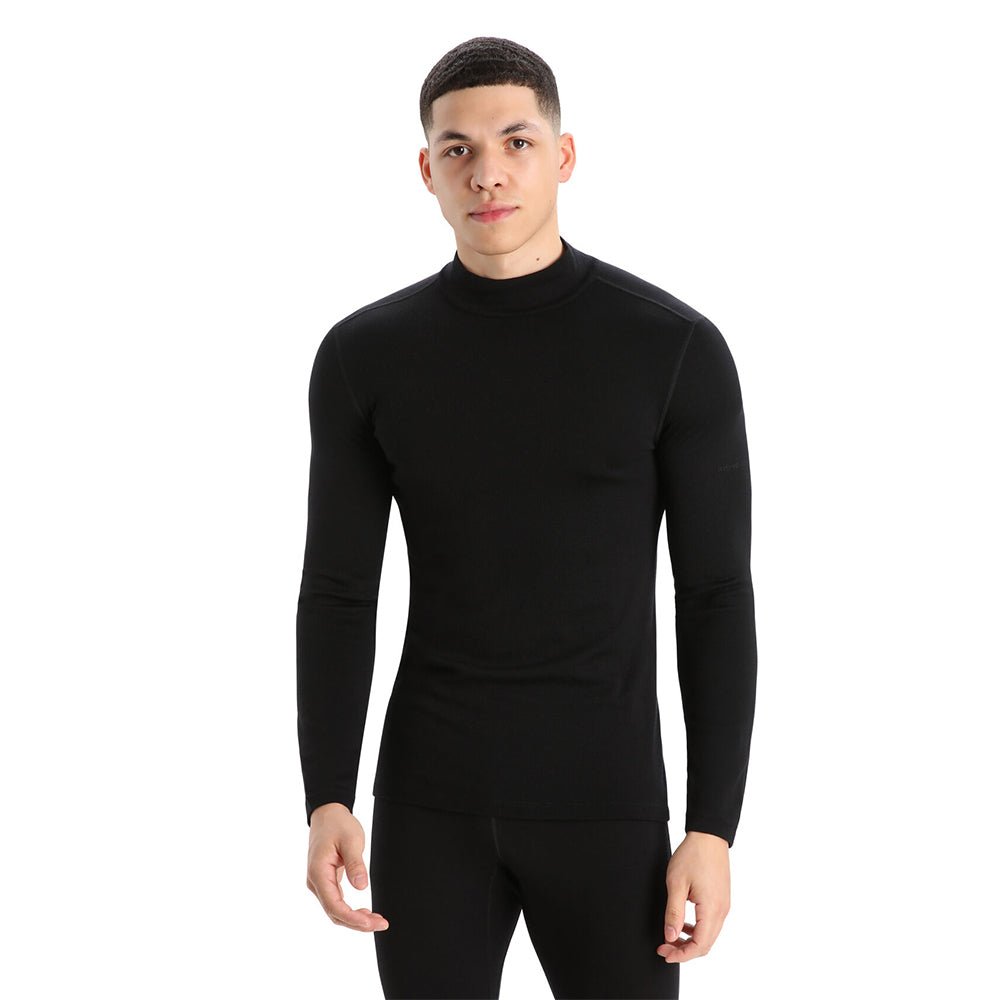 Icebreaker 260 Tech Mens LS Turtleneck - Skiis & Biikes