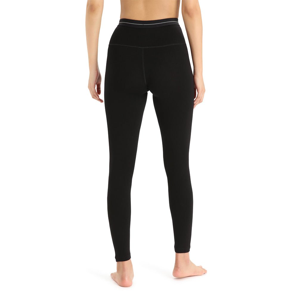 Icebreaker 260 Tech Womens High Rise Leggings - Skiis & Biikes