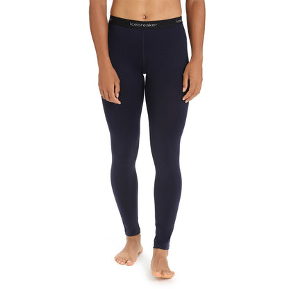 Icebreaker 260 Tech Womens Leggings - Skiis & Biikes