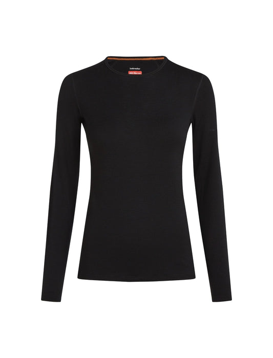 Icebreaker 260 Tech Womens LS Crewe - Skiis & Biikes
