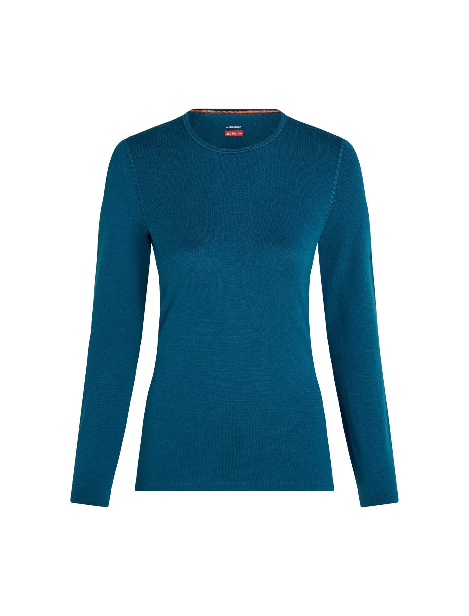 Icebreaker 260 Tech Womens LS Crewe - Skiis & Biikes