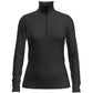 Icebreaker 260 Tech Womens LS Half Zip - Skiis & Biikes