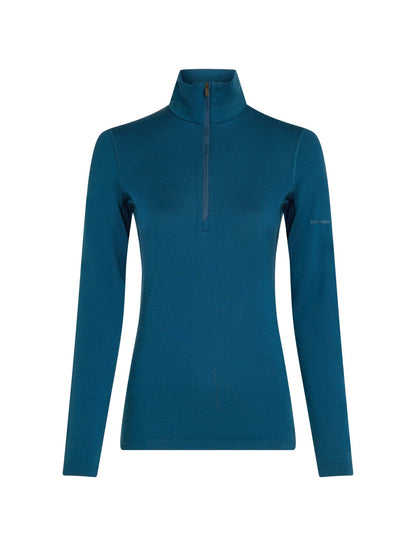 Icebreaker 260 Tech Womens LS Half Zip - Skiis & Biikes