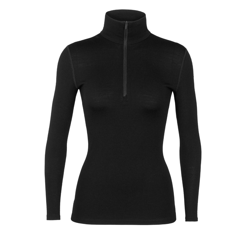 Icebreaker 260 Tech Womens LS Half Zip - Skiis & Biikes