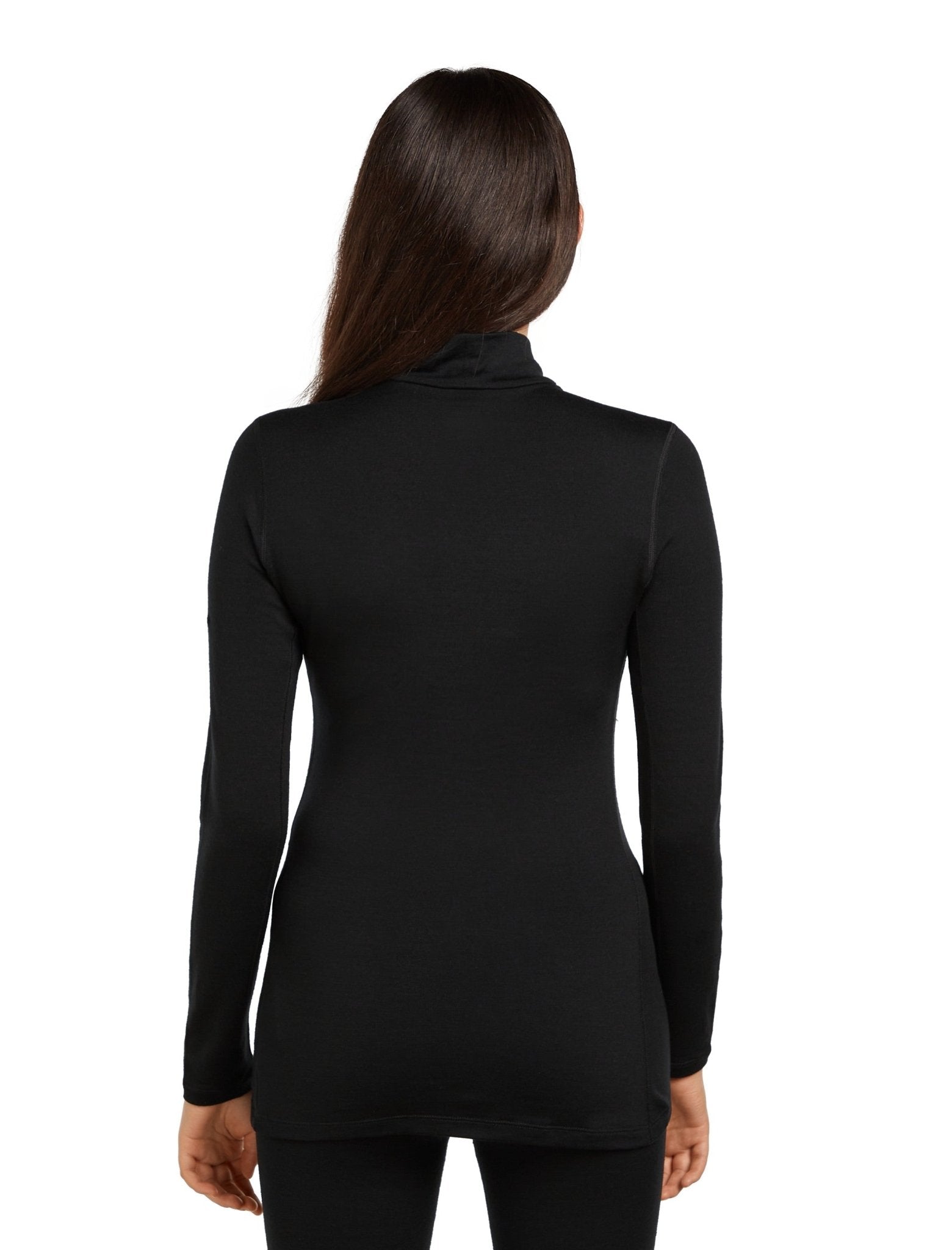 Icebreaker 260 Tech Womens LS Turtleneck - Skiis & Biikes