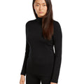 Icebreaker 260 Tech Womens LS Turtleneck - Skiis & Biikes