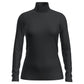 Icebreaker 260 Tech Womens LS Turtleneck - Skiis & Biikes