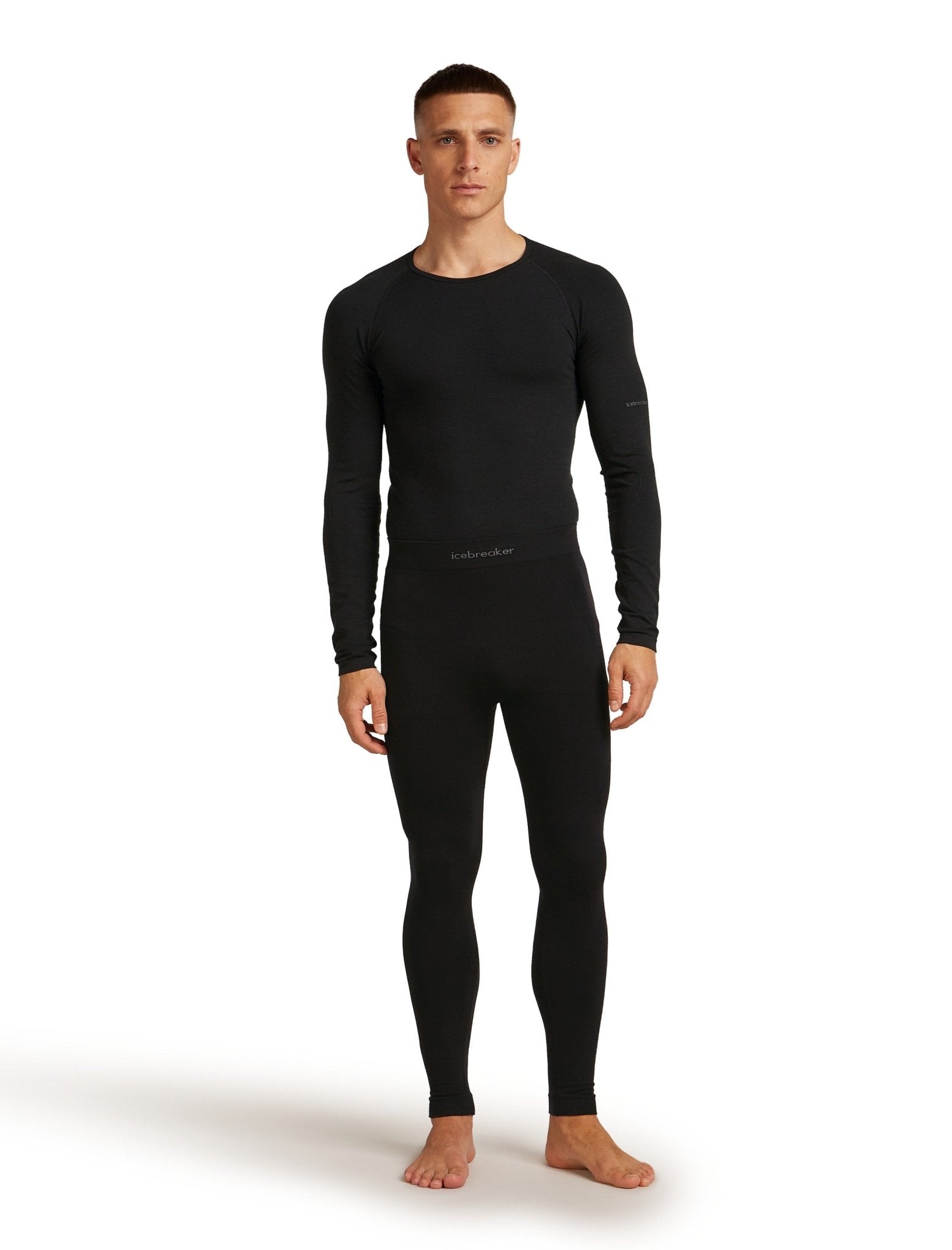 Icebreaker 260 ZoneKnit Mens Seamless 27 " Tights - Skiis & Biikes