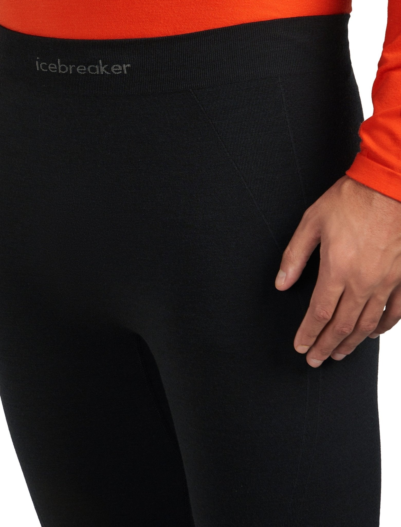 Icebreaker 260 ZoneKnit Seamless 18" Mens 3 - 4 Tights - Skiis & Biikes