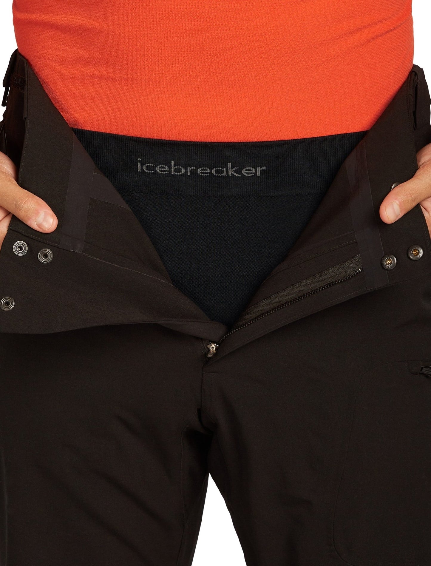 Icebreaker 260 ZoneKnit Seamless 18" Mens 3 - 4 Tights - Skiis & Biikes